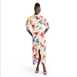 Rixo and Target floral mock neck dress sz 2